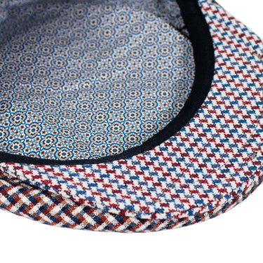 Capas Bellagio Italian Tweed Flat Cap