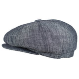 Capas Gatsby Cotton Newsboy Cap