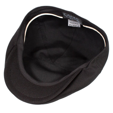 Capas London Solid Cotton Newsboy Cap