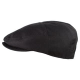 Capas London Solid Cotton Newsboy Cap
