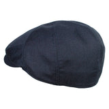 Capas London Solid Cotton Newsboy Cap