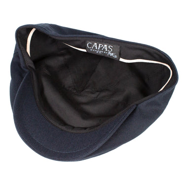 Capas London Solid Cotton Newsboy Cap