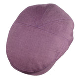 Capas London Solid Cotton Newsboy Cap