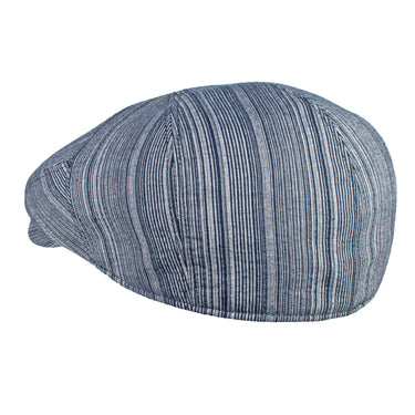 Capas London Stripe Cotton Newsboy Cap