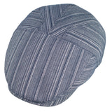 Capas London Stripe Cotton Newsboy Cap