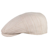 Capas London Stripe Cotton Newsboy Cap