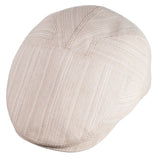 Capas London Stripe Cotton Newsboy Cap