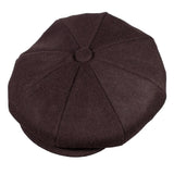 Capas 8 4 Melton Cotton Newsboy Cap