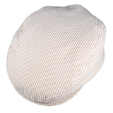 Capas Seersucker Ivy Linen Newsboy Cap