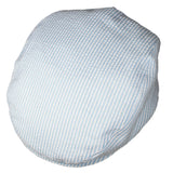 Capas Seersucker Ivy Linen Newsboy Cap