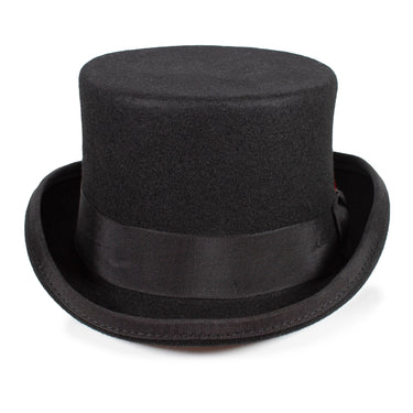 Capas Top in Black Wool Hat
