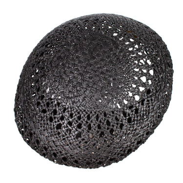 Capas Vented Ascot Straw Flat Cap
