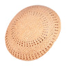 Capas Vented Ascot Straw Flat Cap