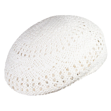 Capas Vented Ascot Straw Flat Cap