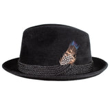 Capas Kojak Velour Leather Fedora