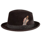 Capas Kojak Velour Leather Fedora