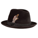 Capas Kojak Velour Leather Fedora