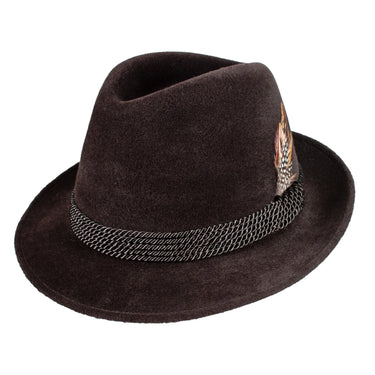 Capas Kojak Velour Leather Fedora