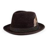 Capas Kojak Velour Leather Fedora