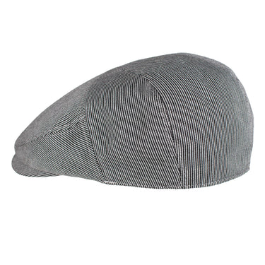 Capas London Stripe Cotton Newsboy Cap