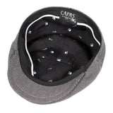 Capas London Stripe Cotton Newsboy Cap