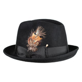 Capas Regal Leather Fedora
