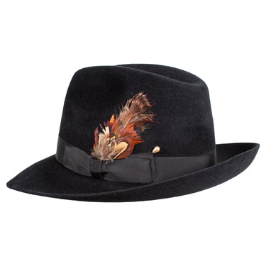 Capas Sueded Bentley Leather Fedora