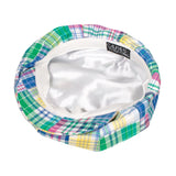 Capas 8 4 Madras in Multi Cotton Newsboy Cap