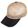Capas Seagrass in Black/Natural Cotton Baseball Cap