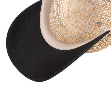 Capas Seagrass in Black/Natural Cotton Baseball Cap