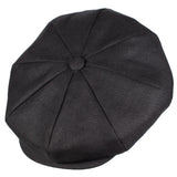 Capas Big Apple Linen Newsboy Cap
