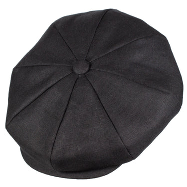Capas Big Apple Linen Newsboy Cap
