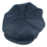 Capas Big Apple Linen Newsboy Cap