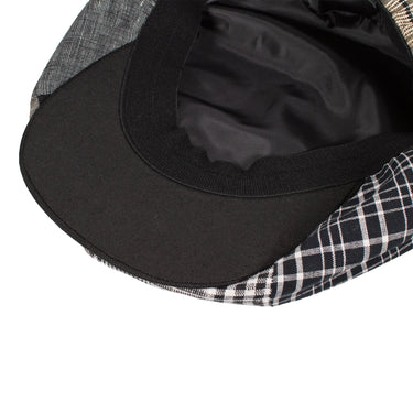Capas Patch Big Apple Linen Newsboy Cap