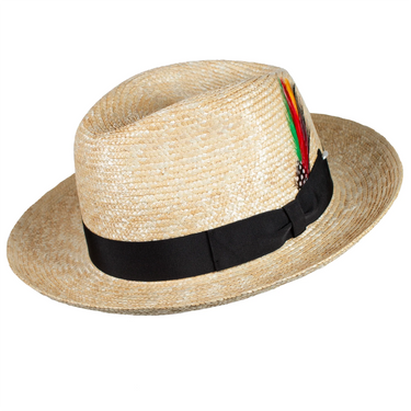 Capas Santino in Natural Wheat Italian Panama Fedora