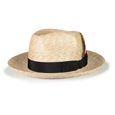 Capas Santino in Natural Wheat Italian Panama Fedora