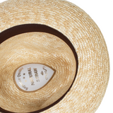 Capas Santino in Natural Wheat Italian Panama Fedora