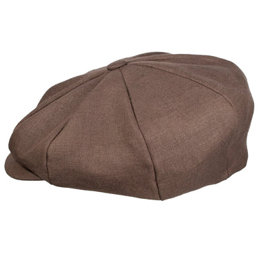 Capas Big Apple Linen Newsboy Cap