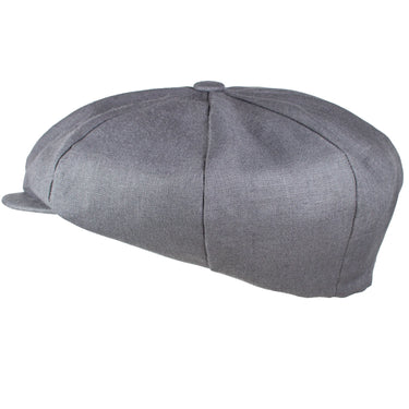 Capas Big Apple Linen Newsboy Cap