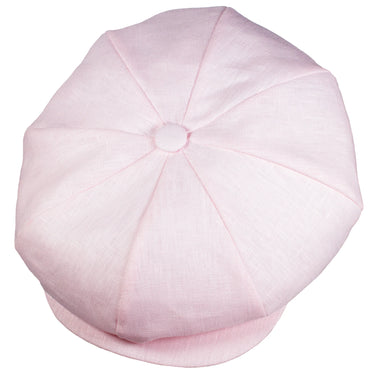 Capas Big Apple Linen Newsboy Cap