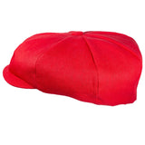 Capas Big Apple Linen Newsboy Cap