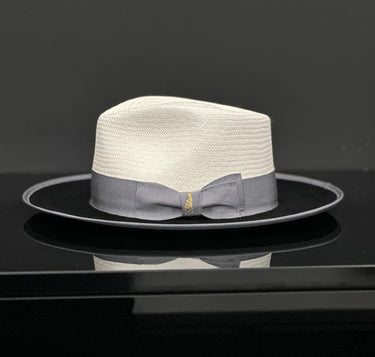 Bellissimo Fox Two Tone in Jet Black Panama Hat