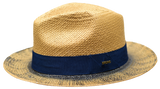 Cognac Brown/Navy Blue