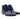Calf & Suede Three Buckles Monk Chukka Boot in Navy