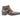 Calf & Suede Three Buckles Monk Chukka Boot in Chestnut #color_ Chestnut