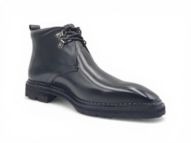 Calfskin Chukka Boot with Lug Sole