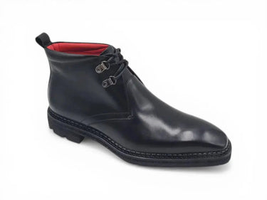 Calfskin Chukka Boot with Lug Sole