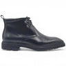 Calfskin Chukka Boot with Lug Sole in Black #color_ Black