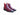 Calfskin Leather Chelsea Boot in Burgundy #color_ Burgundy