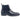 Calfskin Leather Chelsea Boot in Black #color_ Black